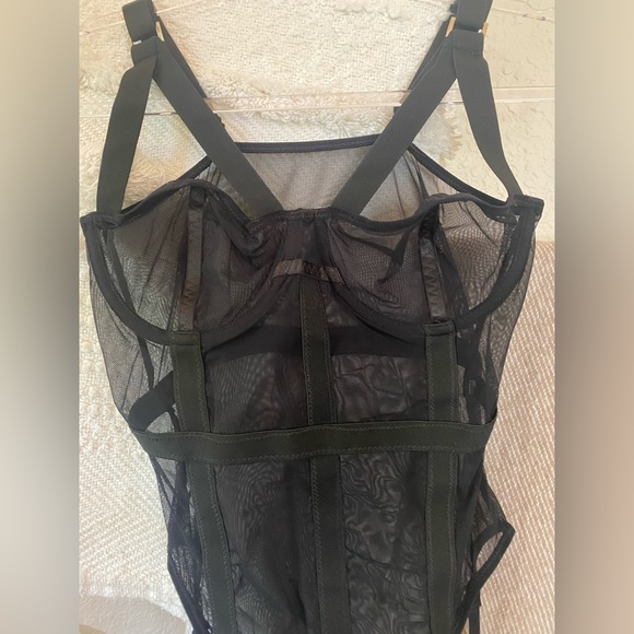 NWOT Intimate Diamond Tyra’s Sheer Bodysuit - Picture 2 of 6